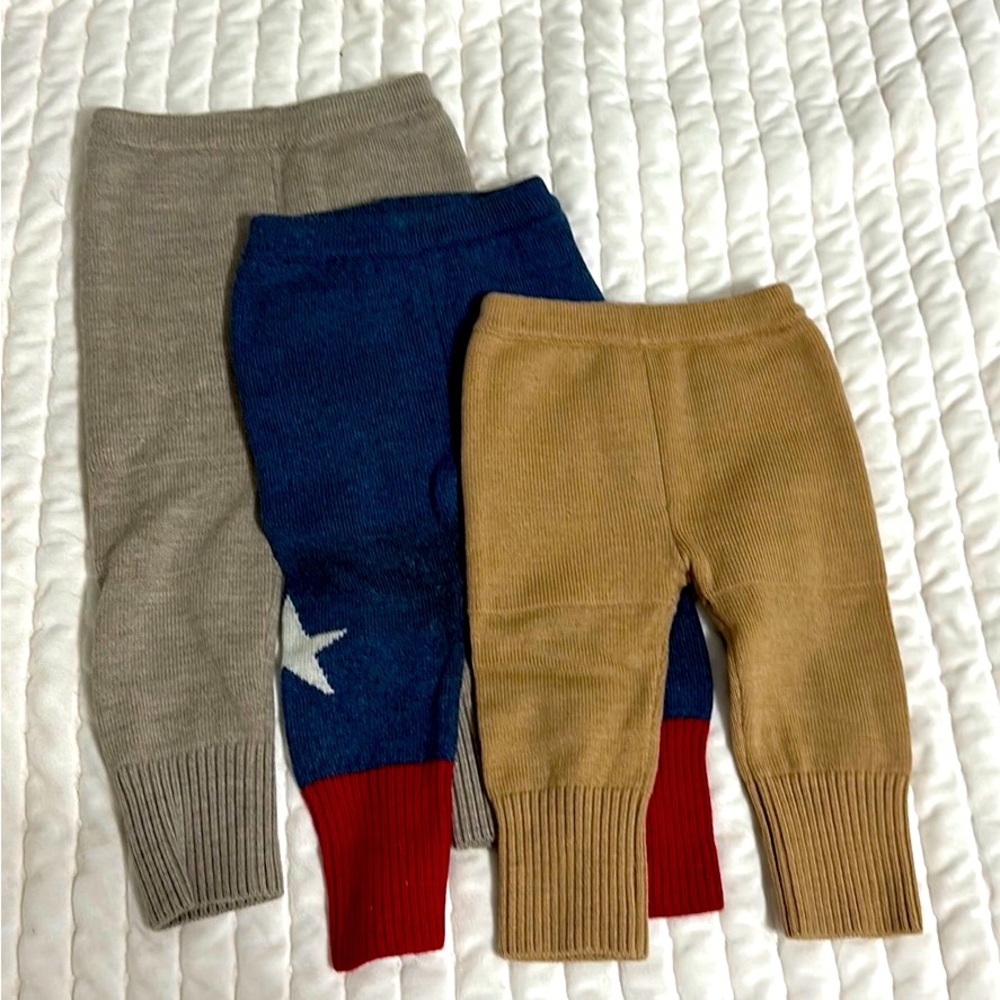 3 pairs Sloomb wool longies